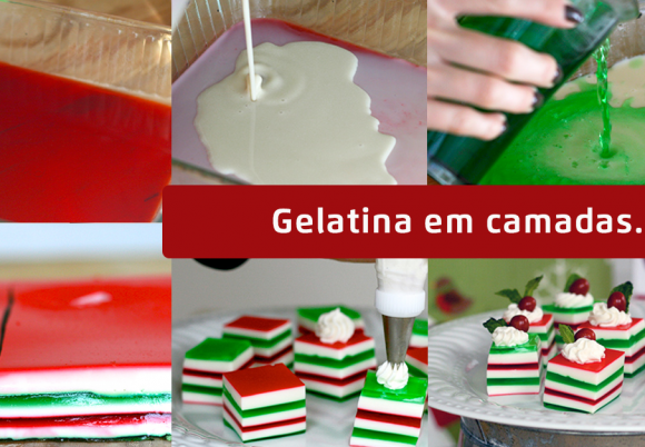 Aprenda como fazer gelatina em camadas